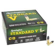 Remington Ammunition R20988 22LR 38gr 550 Per Box/12 Case