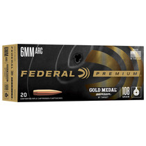 Federal GM6ARCBT1 Gold Medal 6mmARC 108gr 20 Per Box/10 Case