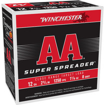 Winchester Ammo AAS128 AA Super Spreader 12Gauge 2.75" 1 1/8oz 25 Per Box/10 Case