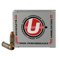 UA 134 9MM LUGER+P 124GR JHP 20/10
