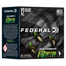 Federal RRS1384 Rob Roberts Raptor 12Gauge 3" 1 3/8oz 4Shot 25 Per Box/10 Case