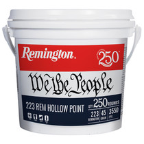 Remington Ammunition 21388 223Rem 55gr Full Metal Jacket 250 Per Box/4 Case