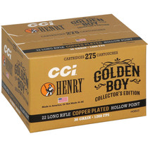 CCI HGB22 22LR 36gr Copper Plated Hollow Point 275 Per Box/10 Case