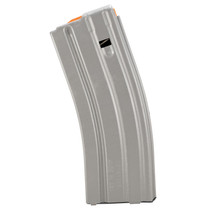 DuraMag 3023002178CPD Speed 30rd 223 Rem/300 Blackout/5.56x45mm NATO for AR-15 Gray w/ Orange Follower Detachable
