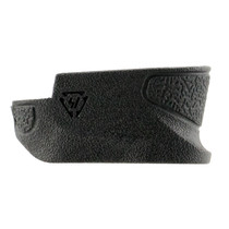 Strike Industries EMPMPS Enhanced Magazine Plate made of Polymer with Black Finish & Extra Gripping Surface for S&W M&P Shield Magazines (Adds 2rds 9mm Luger, 1rd 40 S&W)