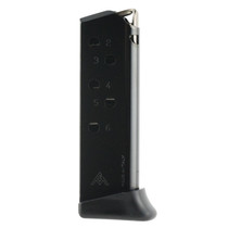 Mec-Gar MGWPPKFRB PPK 6rd 380 ACP, Blued Carbon Steel
