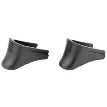 Pearce Grip PGLCP Grip Extension made of Polymer with Black Finish & 1/2" Gripping Surface for 380 ACP Ruger LCP & LCP II 2 Per Pack