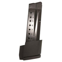 ProMag SMI28 Standard 10rd Extended 9mm Luger Fits S&W M&P Shield Blued Steel (Except Shield EZ Variant)