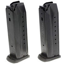 Ruger 90449 SR9C Value Pack 17rd Magazine Fits Ruger SR/SRc/9E 9mm Luger Blued 2 Pack