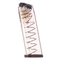 ETS Group SW9MP17 Pistol Mags Clear Detachable 17rd 9mm Luger for S&W M&P (Except Shield Variant)