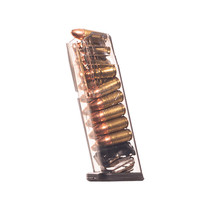 ETS Group SG932015 Pistol Mags Clear Detachable 15rd 9mm Luger for Sig P320 Compact