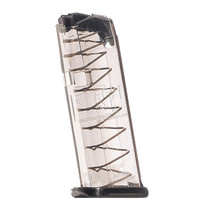 ETS Group GLK43X Pistol Mags 10rd 9mm Luger Compatible w/ Glock 43X/48 Clear Polymer