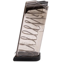 ETS Group GLK27 Pistol Mags 9rd 40 S&W Compatible w/ Glock 27 Clear Polymer