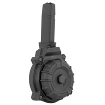 ProMag DRMA20 Standard 50rd Drum 9mm Luger Compatible w/Glock 43X/48 Black DuPont Zytel Polymer