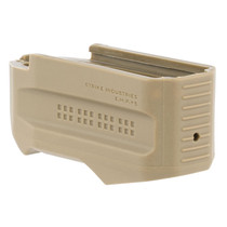 Strike Industries EMP+5FDE Enhanced Magazine Plate made of Polymer with Flat Dark Earth Finish for Magpul PMAG Gen M3 (Adds 5rds)