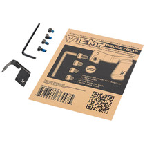 Strike Industries EMPCLIPL Magazine Pocket Clip Stainless Steel Black for SI EMP Mag Extension Left Hand