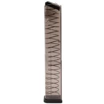 ETS Group SMKGLK2030 Pistol Mags 30rd Extended 10mm Auto Compatible w/Glock 20/29/40 Smoke Polymer