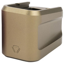 Strike Industries EMPALG19FDE Extended Mag Plate Fits Glock G19 Flat Dark Earth 6061 T-6 Aluminum
