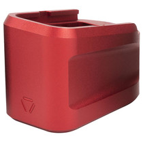 Strike Industries EMPALG19RED Extended Mag Plate Fits Glock G19 Red 6061 T-6 Aluminum