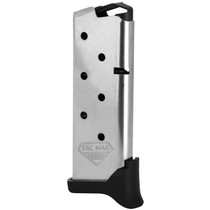 Kimber Mfg, Inc 1200930A Micro 9 Tac-Mag 7rd Extended 9mm Luger Silver Steel