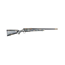 Christensen Arms 8010619000 Ridgeline FFT 6.5-284 Norma 4+1 22" Carbon Fiber/Threaded Barrel, Burnt Bronze Cerakote, Green with Black/Tan Accents Stock