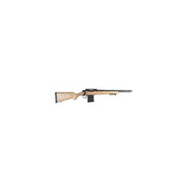 Christensen Arms 8010622000 Ridgeline Scout Full Size 6mm ARC 4+1, 16" Black Nitride Steel Threaded Barrel, Black Nitride Aluminum Receiver, Tan w/Black Webbing Fixed Sporter Stock