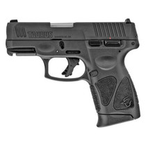 Taurus 1G3C9312X10 G3C Compact Frame 9mm Luger 10+1 3.26" Matte Stainless Steel Barrel, Matte Black Tenifer Serrated Steel Slide, Black Polymer Frame w/Picatinny Rail, Black Polymer Grip, Right Hand