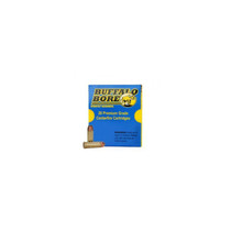 Buffalo Bore Ammunition 3B20 Heavy Strictly Business 45Colt +P 300gr Semi Jacketed Flat Point 20 Per Box/12 Case