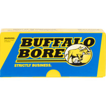 Buffalo Bore Ammunition 26B20 Personal Defense Strictly Business 460S&W Mag 360gr Lead Flat Nose 20 Per Box/12 Case