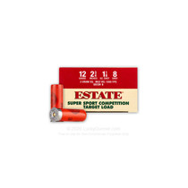 Estate Cartridge SS12H8 Super Sport Competition Target 12Gauge 2.75" 1 1/8oz 8Shot 25 Per Box/10 Case