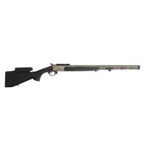 Traditions CR84660450B NitroFire Pro 50 Cal 209 Primer Tungsten Cerakote 26" Fluted/Threaded w/VAPR twist Barrel, Drilled & Tapped Receiver, Black Adj Cheek Piece & LOP Synthetic Stock
