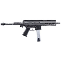 B&T Firearms 500003TB SPC9 9mm Luger 33+1 9.10", Black, Tele Brace Adapter, Polymer Grip (OEM Mag)