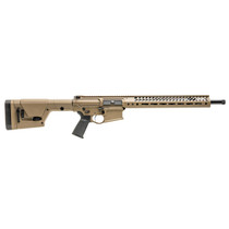 Seekins Precision 0011300103-F SP10M 308 Win 18" Picatinny Rail M-LOK Handguard Flat Dark Earth Synthetic Stock Black Polymer Grip