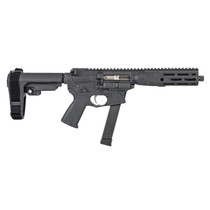 LWRC ICP9B8SBA3 IC-9 9mm Luger 8.50" 30+1 Black Nitride Threaded Barrel, Black Anodized Aluminum Picatinny Rail Receiver, SB Tactical SBA3 Brace, LWRC Ultra Combat Grip, Ambidextrous
