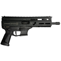 Grand Power 8588005808545 SP9A3G Stribog 9mm Luger 30+1 8" Black Threaded Barrel, M-LOK Handguard, Black Hardcoat Anodize Aluminum/Polymer Receiver w/Picatinny Rail, Black Polymer Grip, Ambidextrous