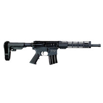 Alexander Arms PHI50ST Highlander 50 Beowulf 7+1 12" Black Fluted Threaded Barrel, Black Anodized Picatinny Rail Receiver, SB Tactical SBA3 Brace, Black Ergo Grip