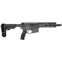 Cobalt Kinetics CKPROLITE30075CHARCOAL Pro Lite 300 Blackout 30+1 7.50" Black Melonite Barrel, Charcoal Aluminum Receiver w/Picatinny Rail, Black Polymer SB Tactical SBA3 Brace, Black Polymer Grip