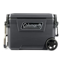 Coleman Convoy Series 65-Quart Cooler With Wheels Grey