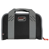 GPS Bags 1107PCCB Double Compact Black Holds 1-2 Handguns