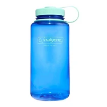 Nalgene Sustain 32 oz Wide Mouth Water Bottle Cornflower Blue