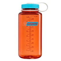 Nalgene Sustain 32 oz Wide Mouth Bottle Flame/Blue Atoll