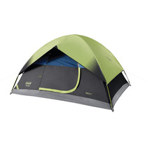 Coleman Sundome 4-Person Dark Room Dome Camping Tent