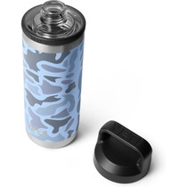 YETI Rambler 18 oz Water Bottle with Chug Cap Blue Camo