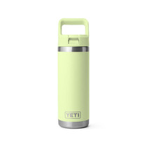 YETI Rambler 18 oz Straw Bottle with Color-Matched Cap Grasshopper