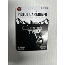 SE Survivor Series Pistol Carabiner Keychain with Split Ring