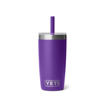 YETI Rambler Jr. 10 oz Tumbler with Straw Lid Pace Purple