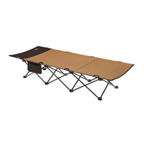 Mountain Summit Gear Horizon Folding Camping Cot 75 in. Tan