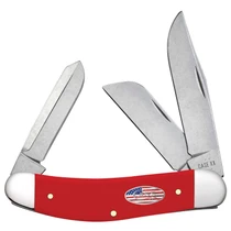 Case American Workman Red Synthetic CS Sowbelly Folding Knife