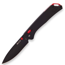 Buck 700 Nomad Folding Knife 3.25 in D2 Drop Point Black