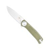 CobraTec EDC Scout Button Lock Folding Knife VG-10 OD Green